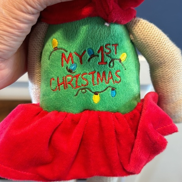 Spark baby’s first Christmas plush with rattle - Picture 6 of 7
